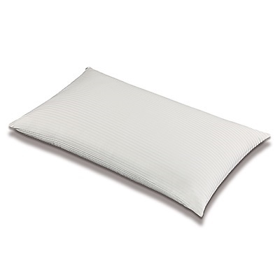 Juego de 2 fundas de almohada, Funda de almohada antiácaros e  hipoalergénica, Blanco, 50 x 75 cm