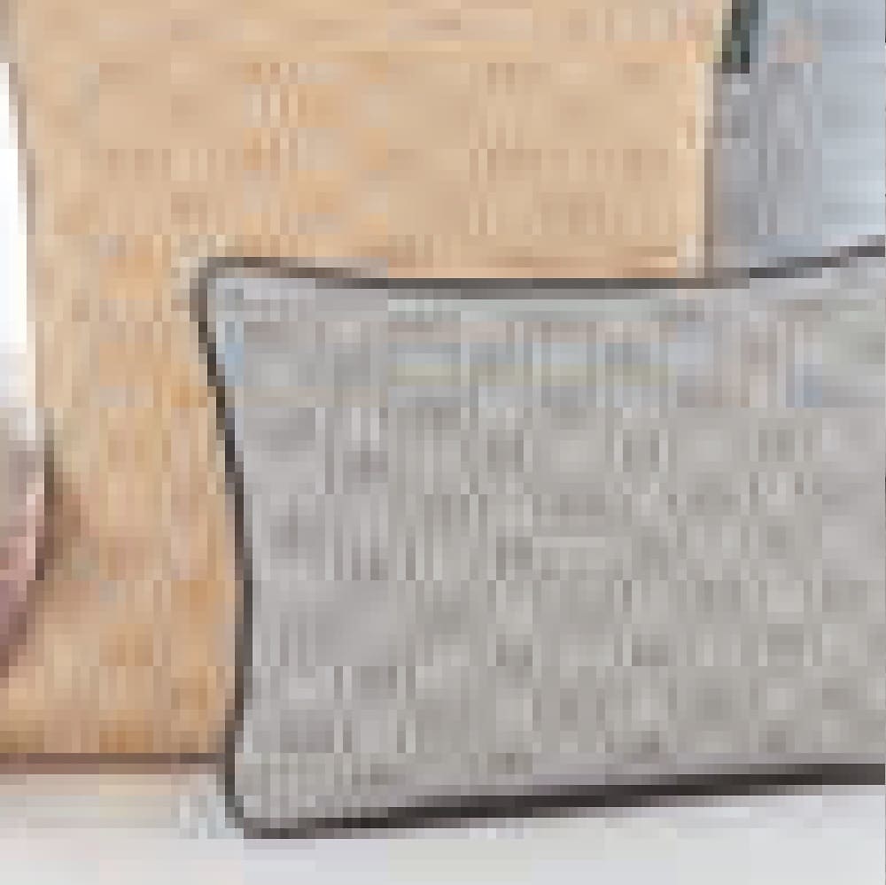 Funda Cojin Tarbena de Confecciones Paula Gris Funda Cojín 30x50 Gris Funda Cojín 50x50 