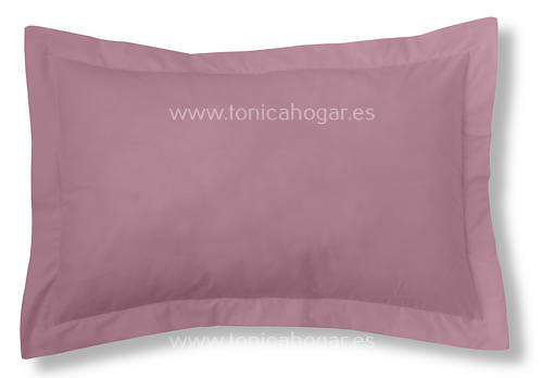 Fundas Almohadas Y Cojines Combi 50-50 de Es-Telia. 342 Cuarzo Funda Cojín Pestaña 50x75+5 