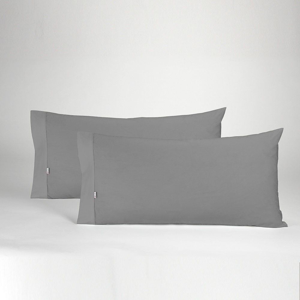 Fundas Almohadas Y Cojines Combi 50-50 de Es-Telia. 364 Titanio Pack Funda Almohada 2 de 45x080 364 Titanio Pack Funda Almohada 2 de 45x090 