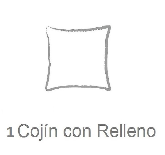 Contenido, nº piezas Cojin Bio 1 Beige de Tejidos JVR 