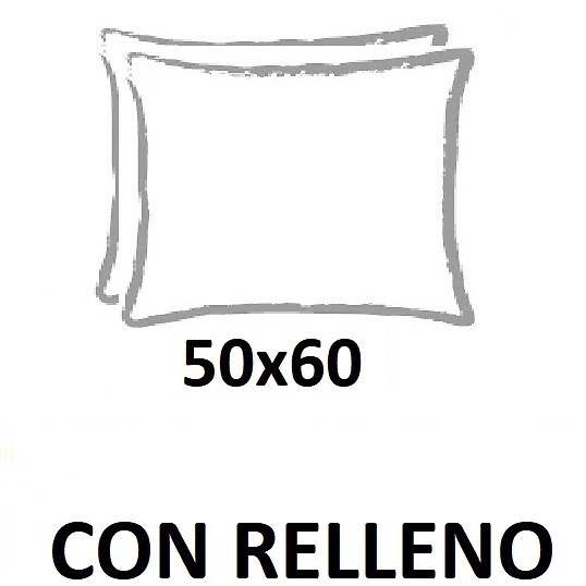 Medidas disponibles Cojin Cala Gris de Tejidos JVR 50x60 