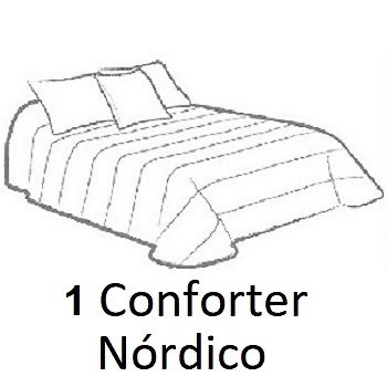 Contenido, nº piezas Conforter Nordico Azalea Rosa de Tejidos JVR 