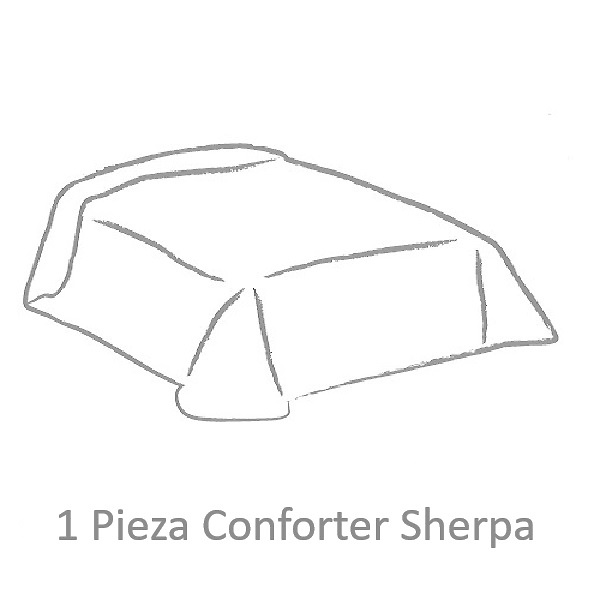 Contenido, nº piezas Conforter Sherpa Bermeo de Confecciones Paula 