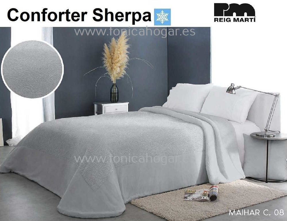 Colcha SHERPA BORREGUITO cama 150