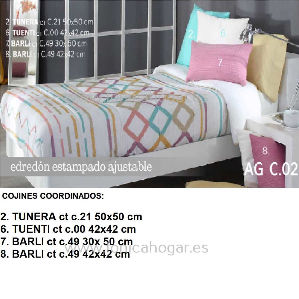 Edredon cama best sale 90 alcampo