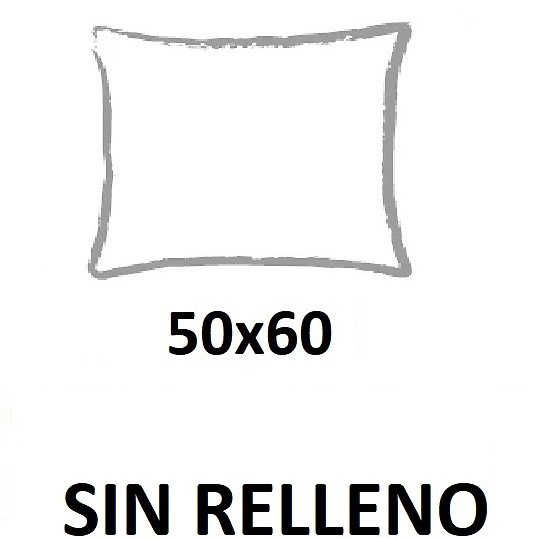 Medidas disponibles Funda Cojin Cala Gris de Tejidos JVR 50x60 