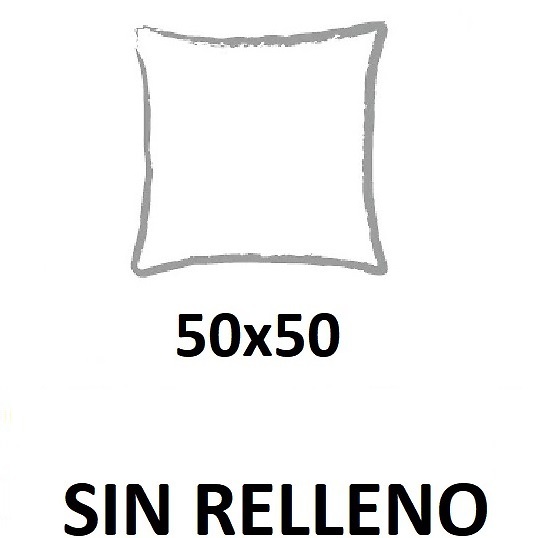 Medidas disponibles Funda Cojin Olesa de Confecciones Paula 50x50 