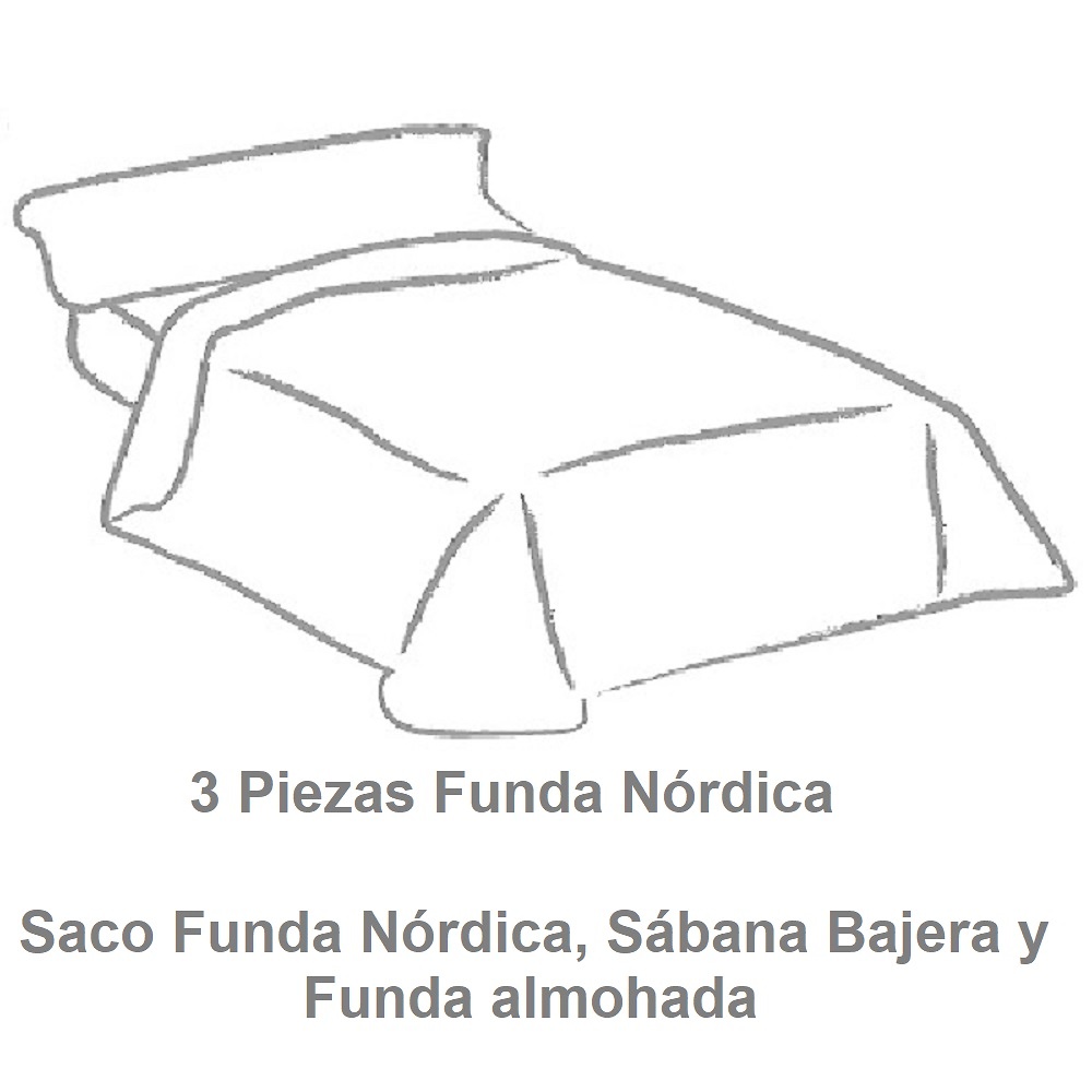 Contenido, nº piezas Funda Nórdica Savoy Beig de Reig Marti 