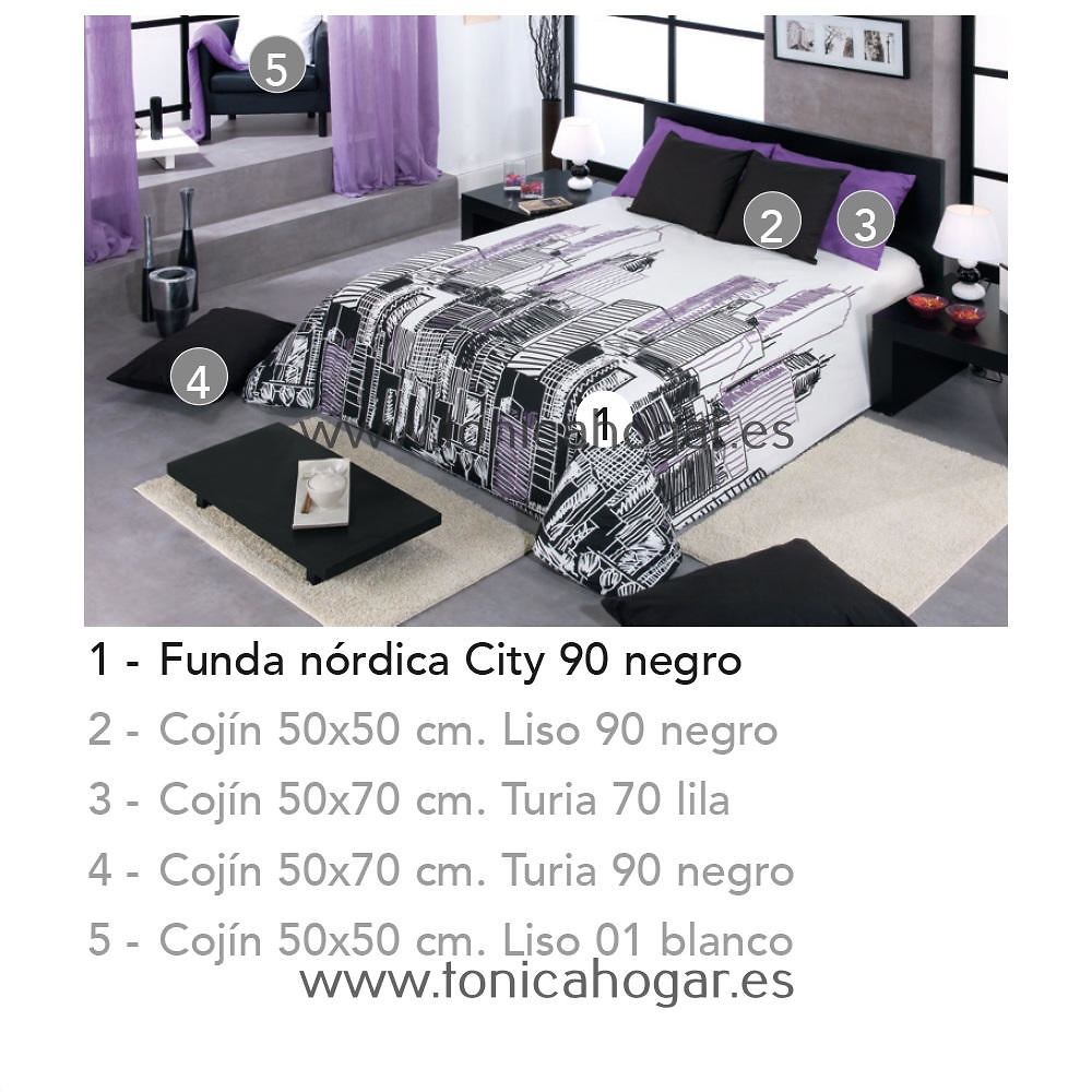 Funda N rdica CITY de Ca ete Tonica Hogar