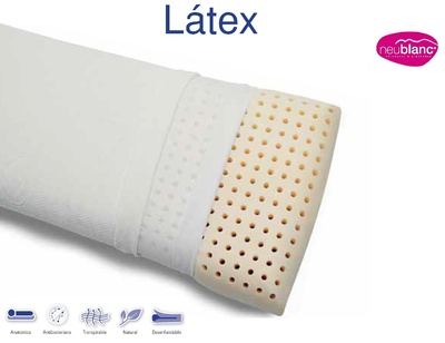 Almohada latex 90 hot sale