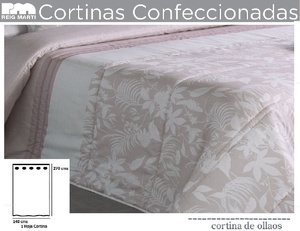 Cortina Confeccionada Savoy Rosa de Reig Marti